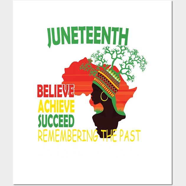 Juneteenth Is My Independence Day Black And Proud 2023, Juneteenth African American Black History 1865 Wall Art by DesignHND